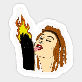 ILS Hippie Chick Edition Sticker